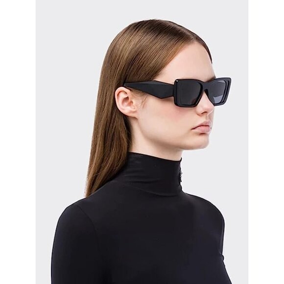 Sunglasses for Women Luxury Designer Sun Glasses Fashion Square green - Picture 5 of 7